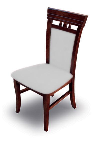 K12 čalouněná jídelní židle z masivního dřeva