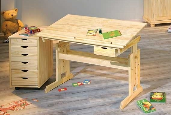 JULIUS dětský rostoucí psací stůl