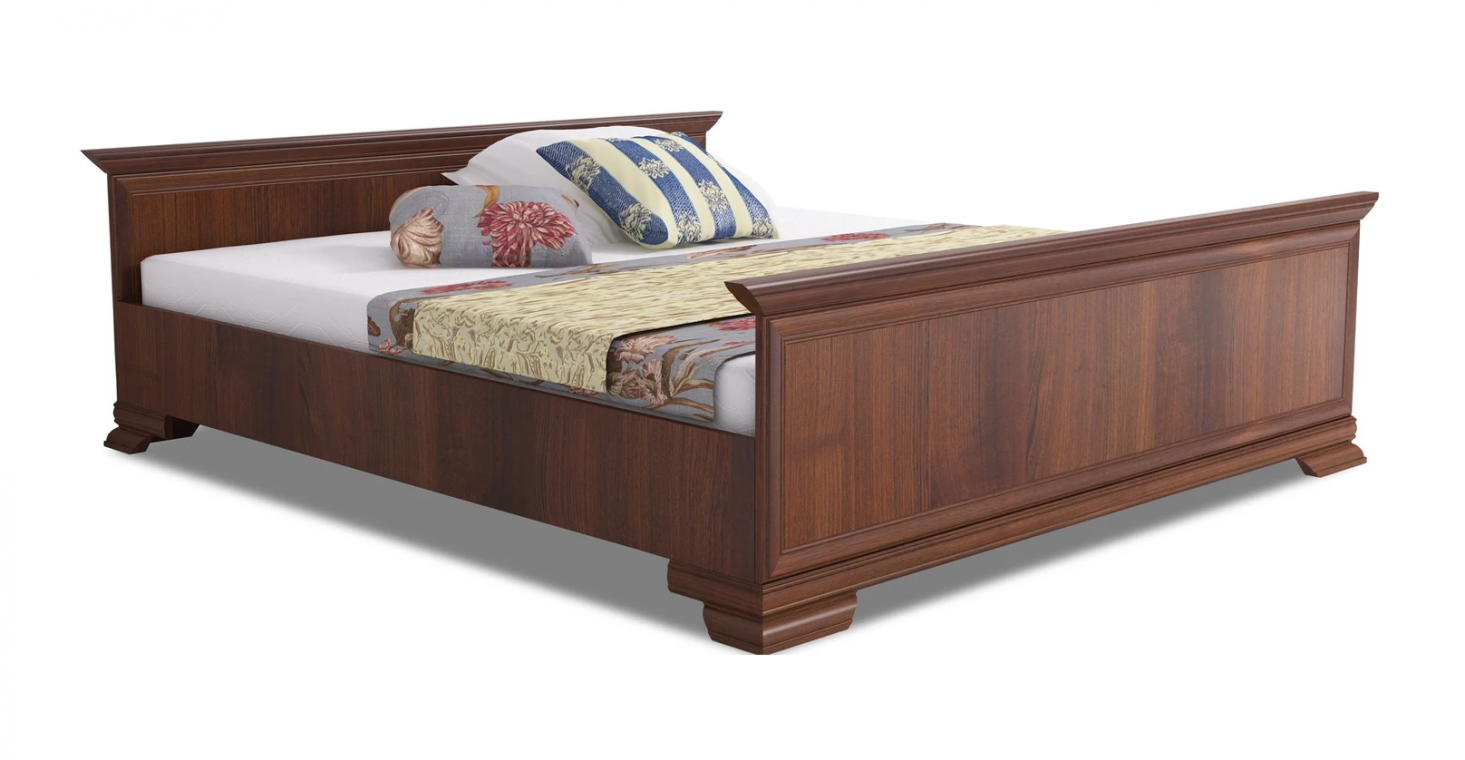 KORA KLS manželská postel 180x200 v rustikálním stylu