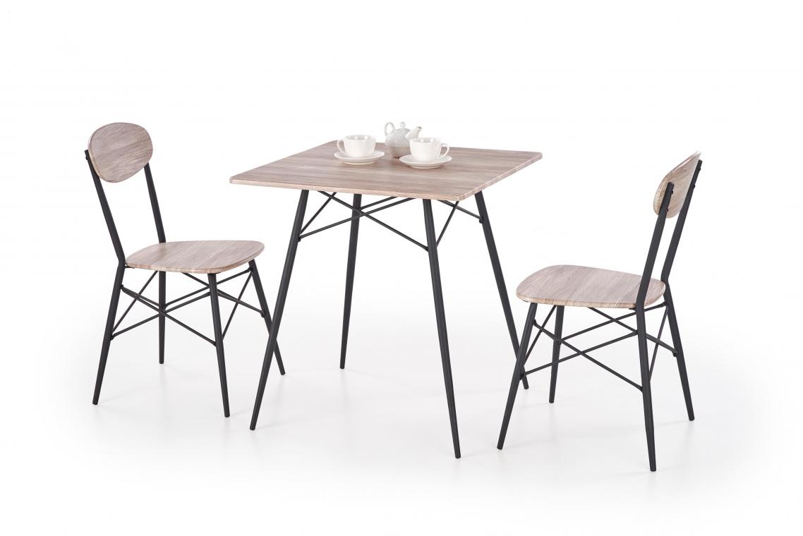 KABIR jídelní sestava | jídelní stůl + 2x židle