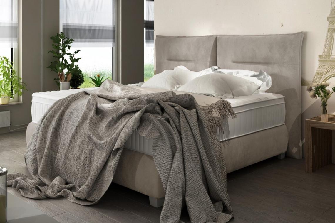 DELPHI 140x200 luxusní manželská postel