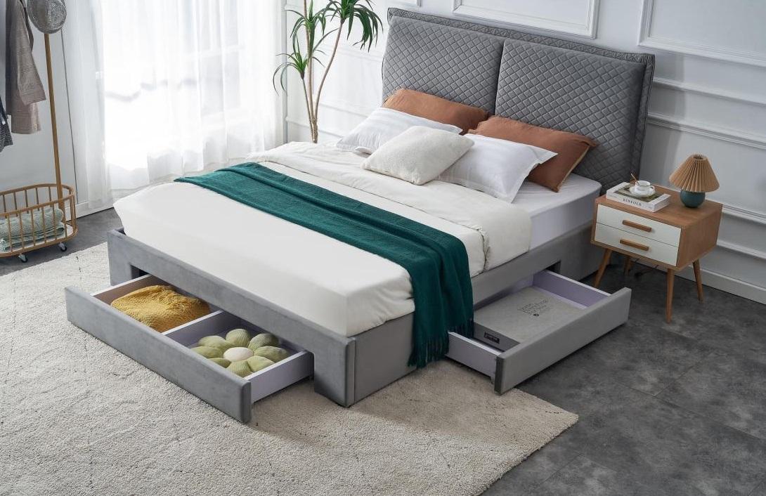 BECKY manželská postel s roštem 160x200 cm