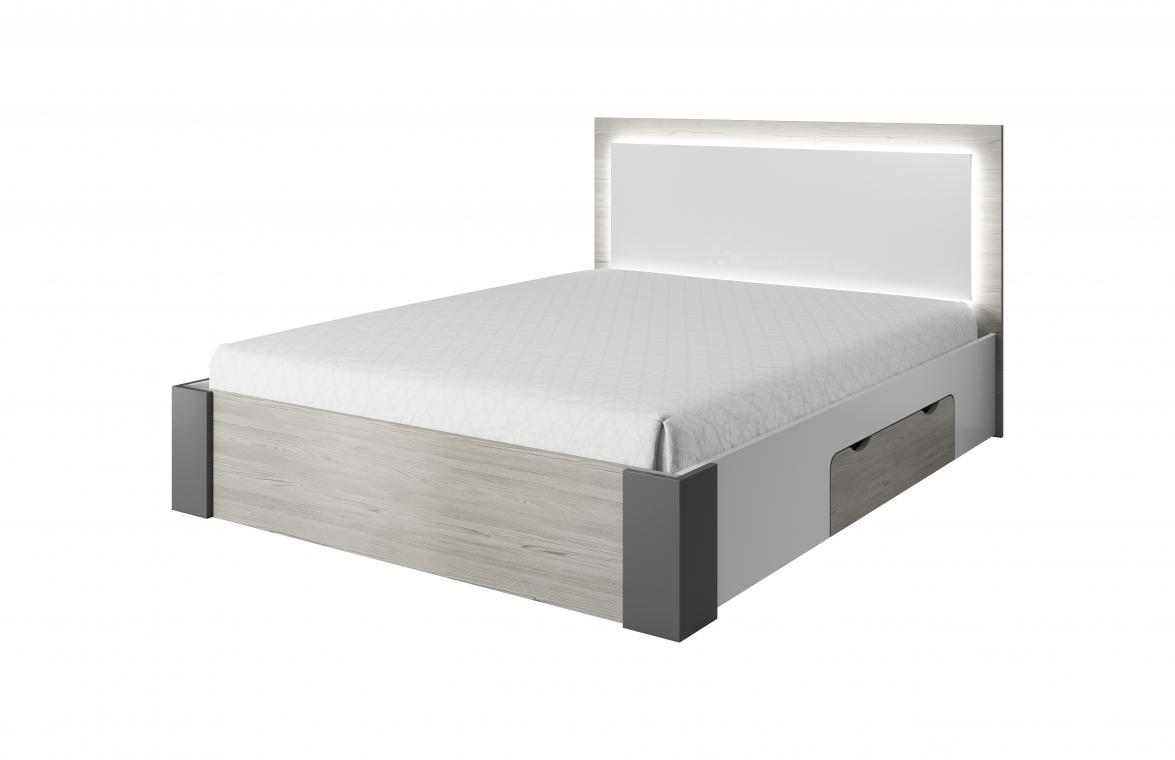 CHELIOS moderní manželská postel 160x200