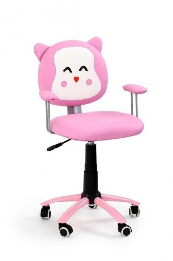 KITTY růžová dětská židle ve tvaru kočičky