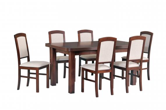 WENI III | jedálenský stôl + 6x stolička