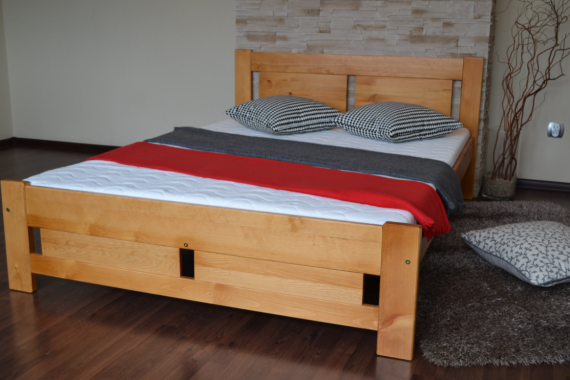 KLÁRA 90x200 drevená posteľ z masívneho dreva | 4 dekory