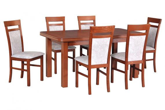 WEMI IV | jedálenský stôl + 6x stolička