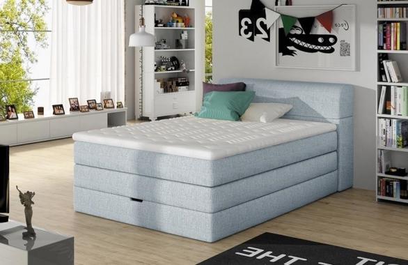 MARINE boxspring posteľ 120x200 s úložným priestorom