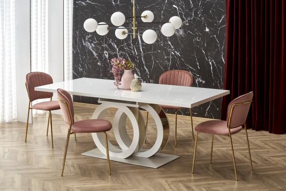 GALARDO elegantný rozkladací jedalenský stôl