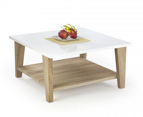 KIANA konferenční stolek v dekoru dub sonoma/bílá | VÝPRODEJ