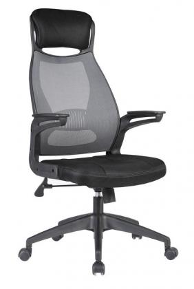 SOLARIS kancelářská židle, černo-šedá